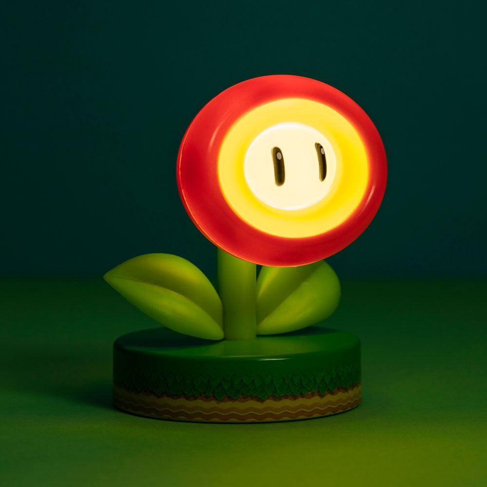 Super Mario Icon Lampe Fire Flower (V2) Image 1
