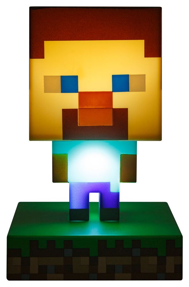 Minecraft 3D Icon Lampe Steve Image 2