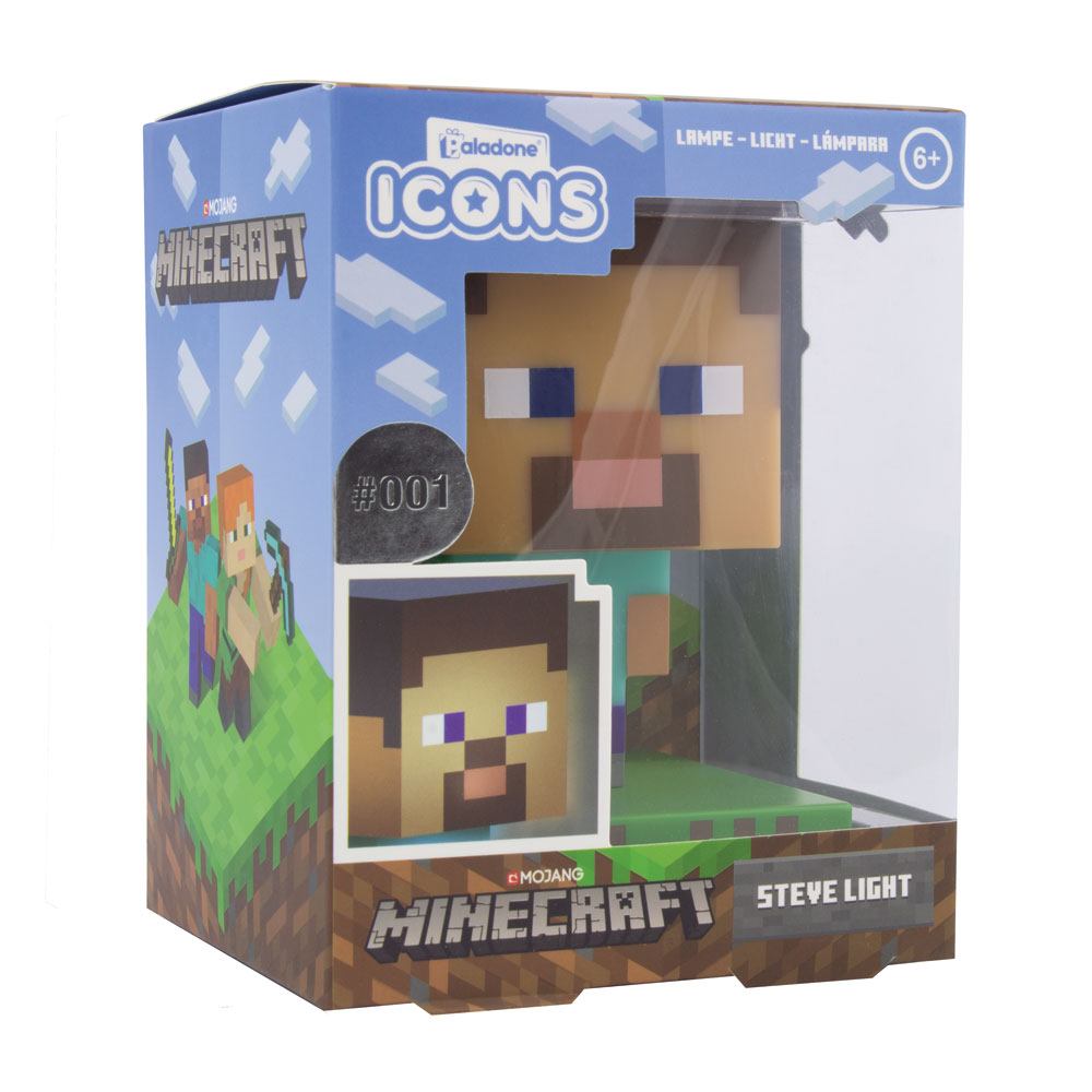 Minecraft 3D Icon Lampe Steve Image 3