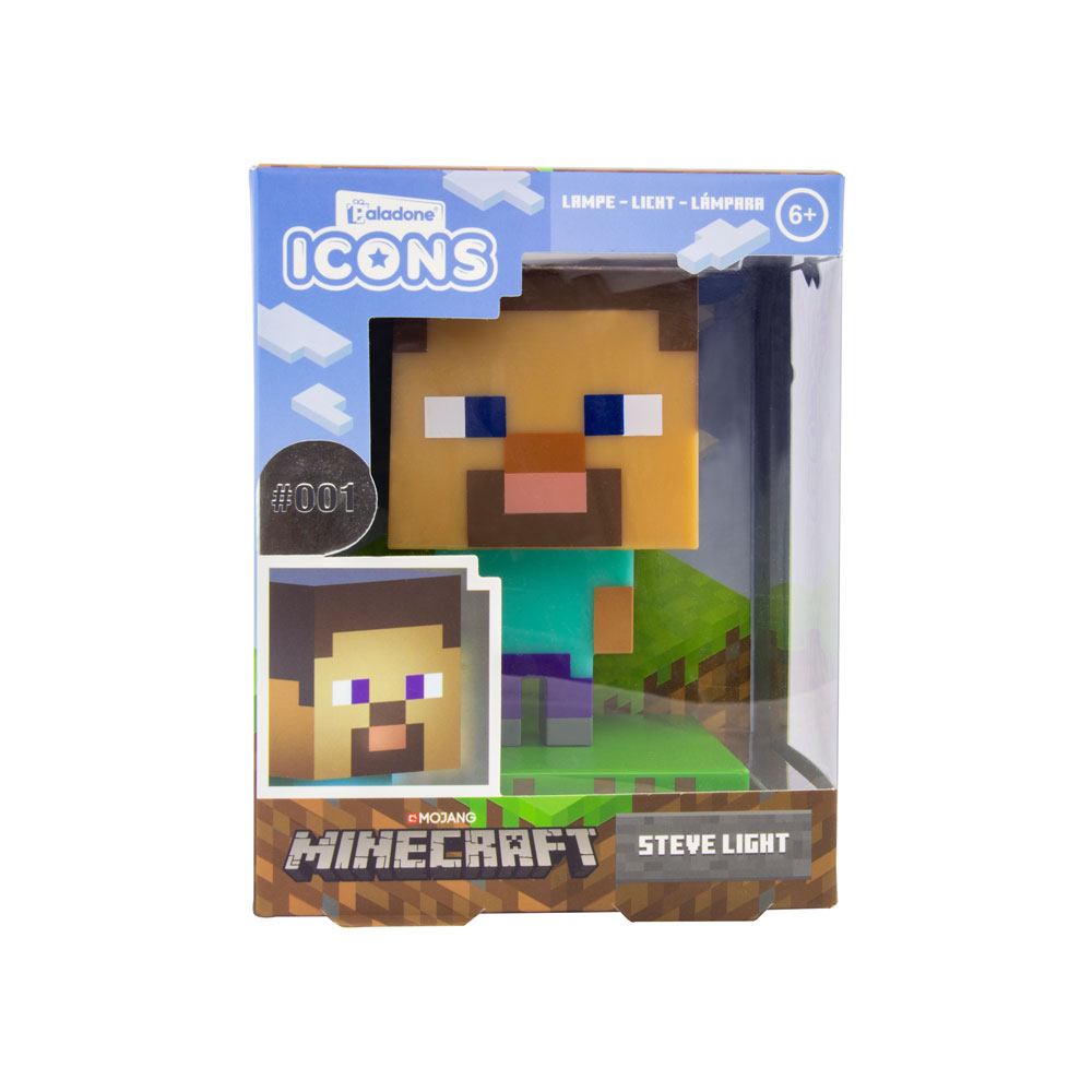 Minecraft 3D Icon Lampe Steve Image 4