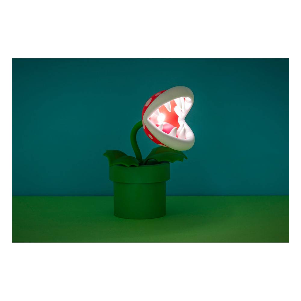 Super Mario Nachttischlampe Mini Piranha Plant Image 4