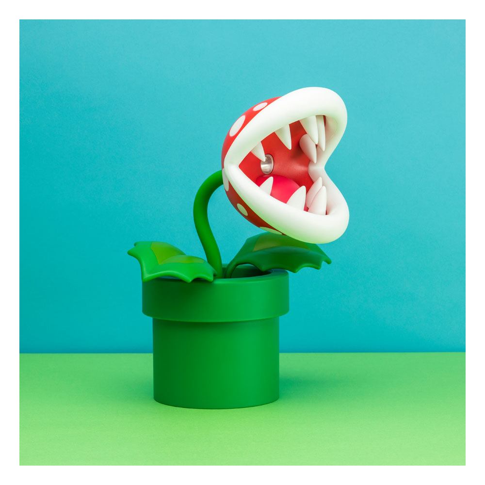 Super Mario Nachttischlampe Mini Piranha Plant Image 7