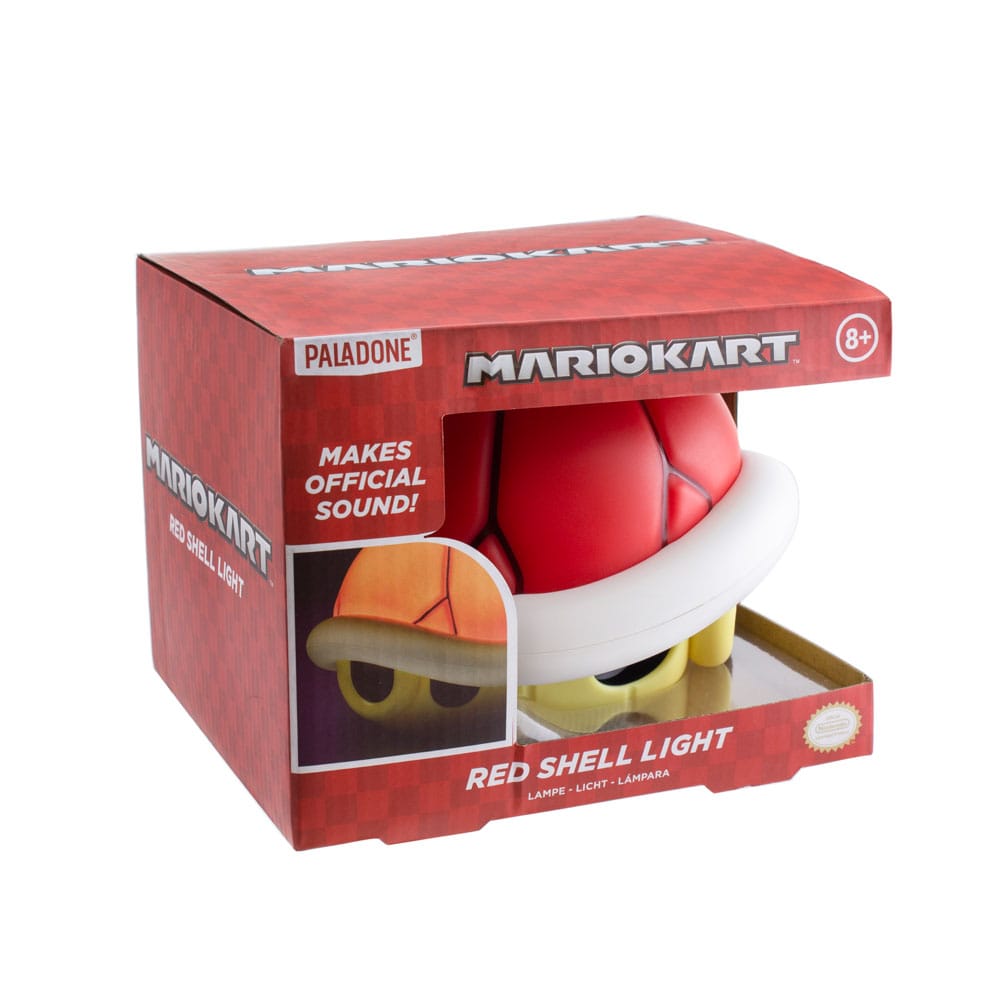 Mario Kart Leuchte mit Sound Red Shell 12 cm Image 2