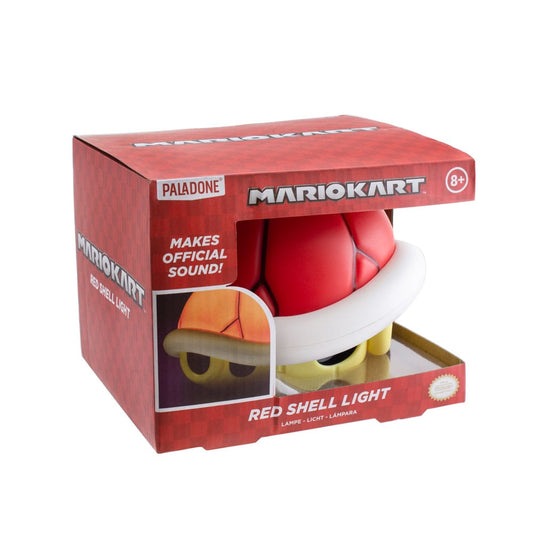 Mario Kart Leuchte mit Sound Red Shell 12 cm Image 2