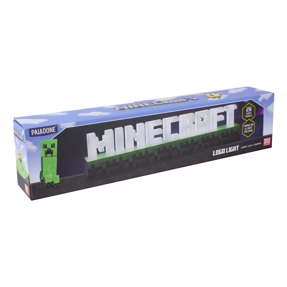 Minecraft Leuchte Logo 41 cm Image 3