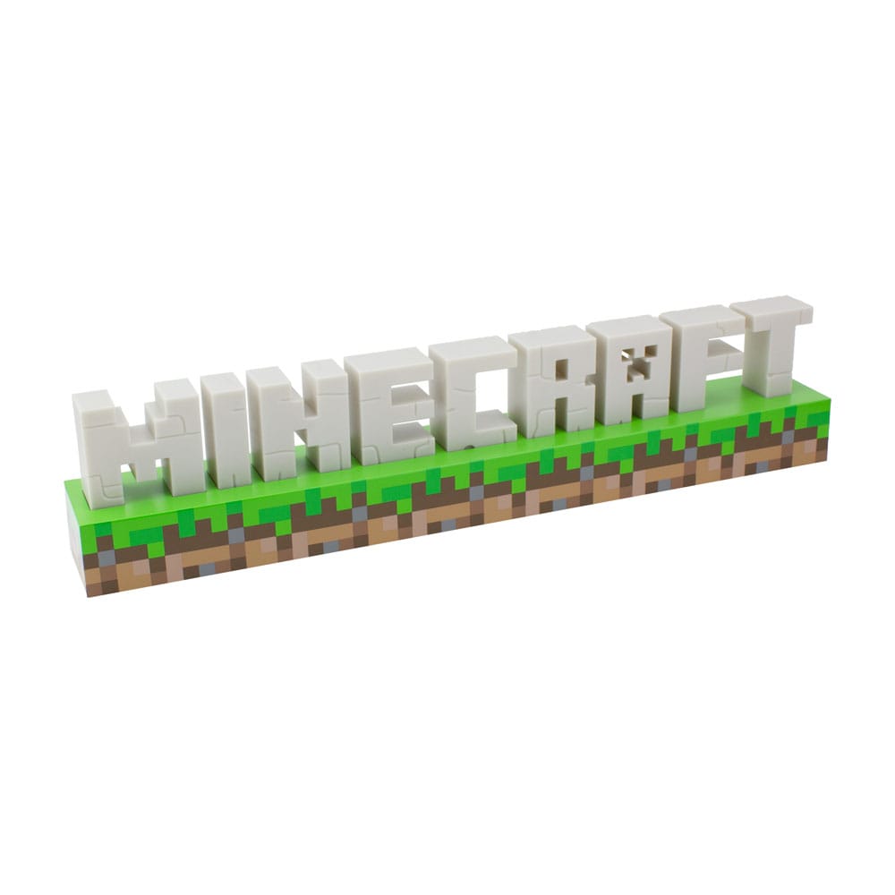 Minecraft Leuchte Logo 41 cm Image 4