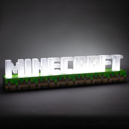 Minecraft Leuchte Logo 41 cm Image 5