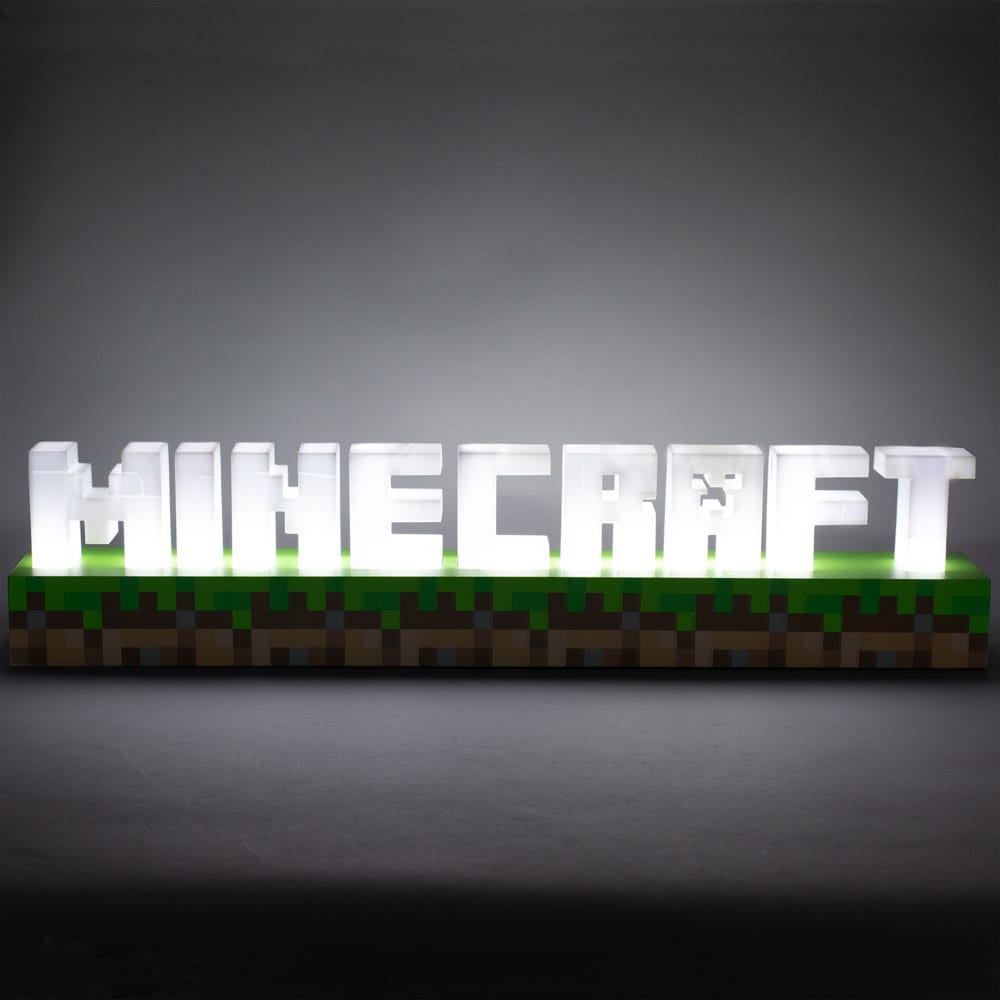 Minecraft Leuchte Logo 41 cm Image 6