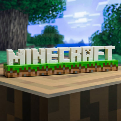 Minecraft Leuchte Logo 41 cm Image 7
