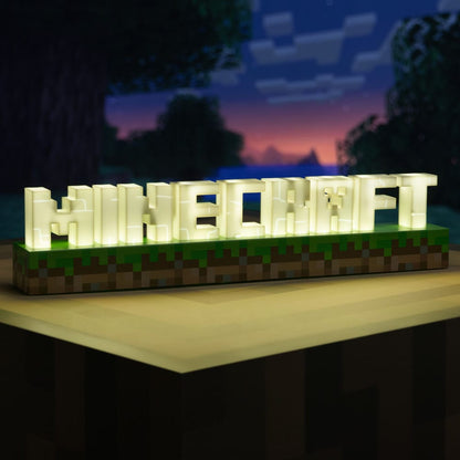 Minecraft Leuchte Logo 41 cm Image 8