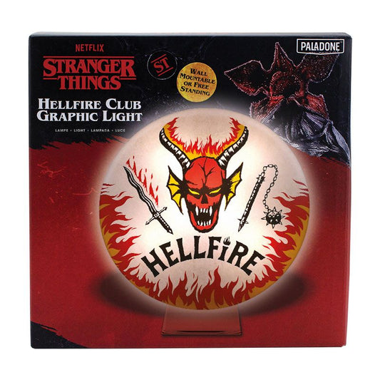 Stranger Things Lampe Hellfire Club Logo 20 cm Image 1