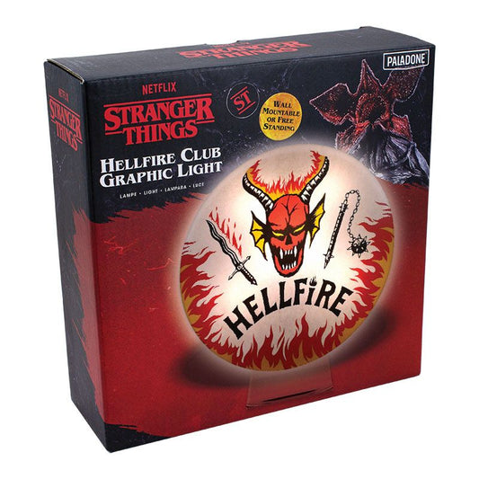 Stranger Things Lampe Hellfire Club Logo 20 cm Image 2