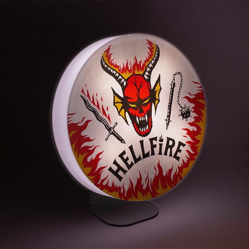 Stranger Things Lampe Hellfire Club Logo 20 cm Image 5