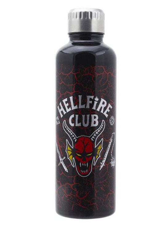 Stranger Things: Hellfire Club Metal Water Bottle Image