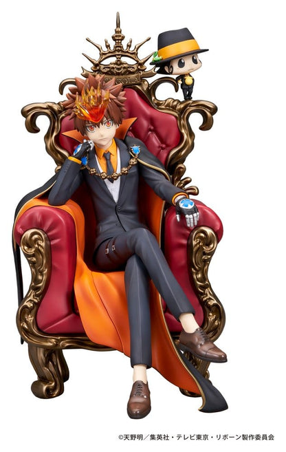 Katekyo Hitman Reborn PVC Figur Tsunayoshi Sawada & Reborn 21 cm Image 1