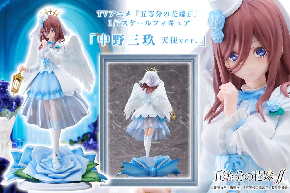The Quintessential Quintuplets PVC Statue 1/7 Miku Nakano: Angel Ver. 27 cm Image 8
