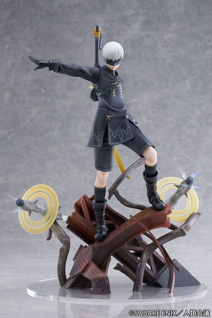 NieR:Automata Ver1.1a PVC Statue 1/7 YoRHa No. 9 Type S Covering Fire 31 cm Image 2