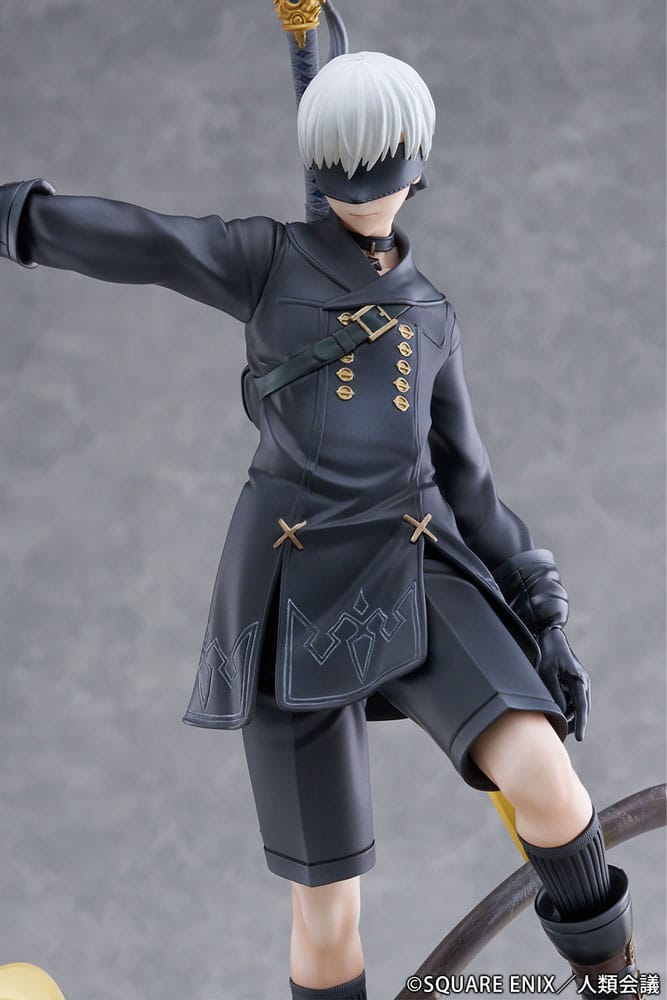 NieR:Automata Ver1.1a PVC Statue 1/7 YoRHa No. 9 Type S Covering Fire 31 cm Image 4