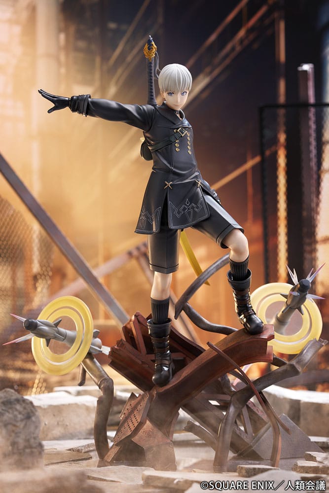NieR:Automata Ver1.1a PVC Statue 1/7 YoRHa No. 9 Type S Covering Fire 31 cm Image 10