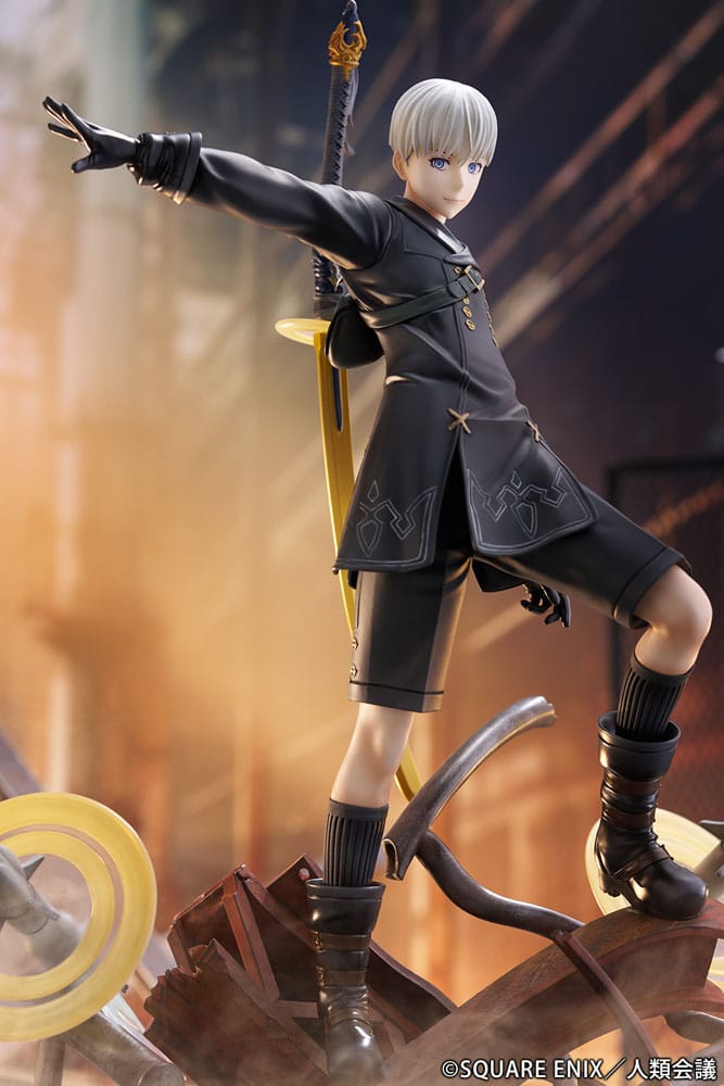 NieR:Automata Ver1.1a PVC Statue 1/7 YoRHa No. 9 Type S Covering Fire 31 cm Image 11