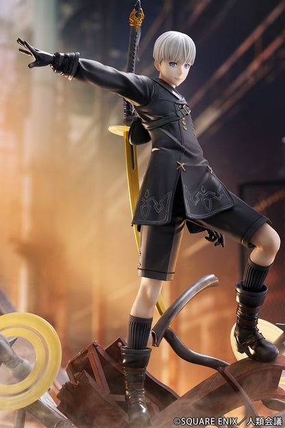 NieR:Automata Ver1.1a PVC Statue 1/7 YoRHa No. 9 Type S Covering Fire 31 cm Image 11