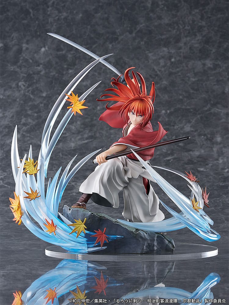 Rurouni Kenshin: Meiji Kenkaku Romantan Kyoto Douran PVC Statue 1/7 Kenshin Himura Souryusen Ver. 27 cm Image 2