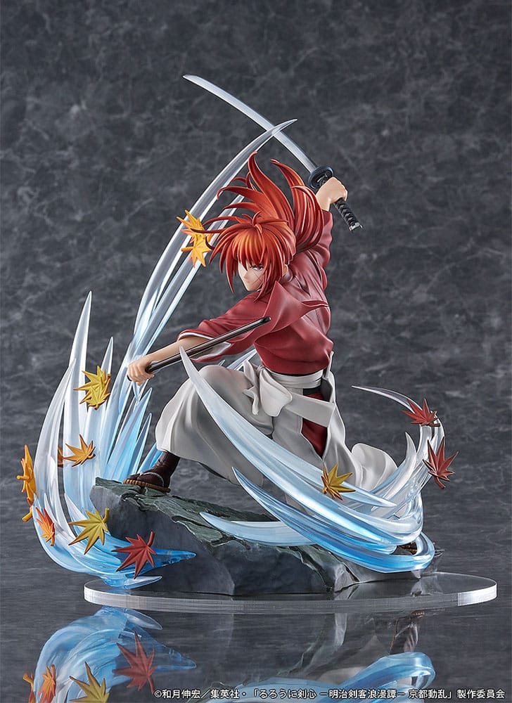 Rurouni Kenshin: Meiji Kenkaku Romantan Kyoto Douran PVC Statue 1/7 Kenshin Himura Souryusen Ver. 27 cm Image 3
