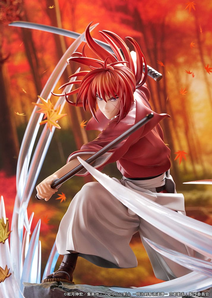 Rurouni Kenshin: Meiji Kenkaku Romantan Kyoto Douran PVC Statue 1/7 Kenshin Himura Souryusen Ver. 27 cm Image 6
