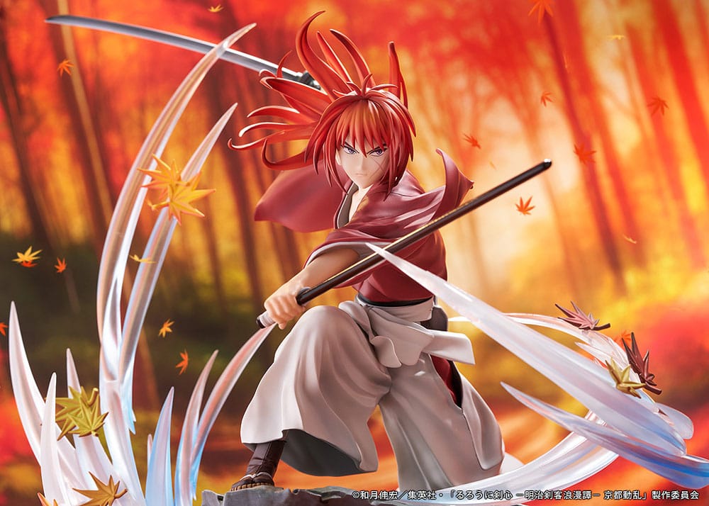 Rurouni Kenshin: Meiji Kenkaku Romantan Kyoto Douran PVC Statue 1/7 Kenshin Himura Souryusen Ver. 27 cm Image 7