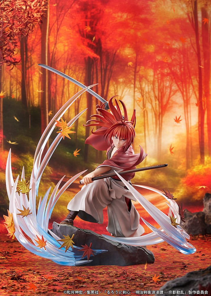 Rurouni Kenshin: Meiji Kenkaku Romantan Kyoto Douran PVC Statue 1/7 Kenshin Himura Souryusen Ver. 27 cm Image 9