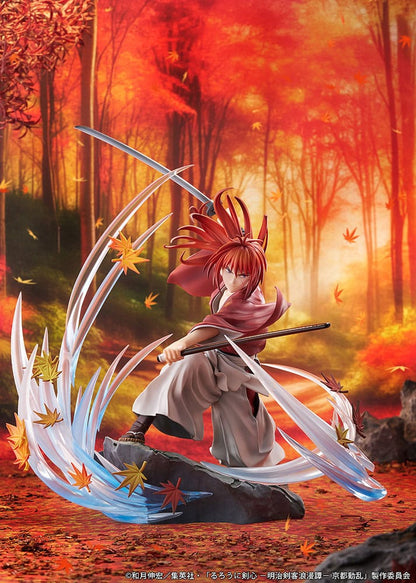 Rurouni Kenshin: Meiji Kenkaku Romantan Kyoto Douran PVC Statue 1/7 Kenshin Himura Souryusen Ver. 27 cm Image 9