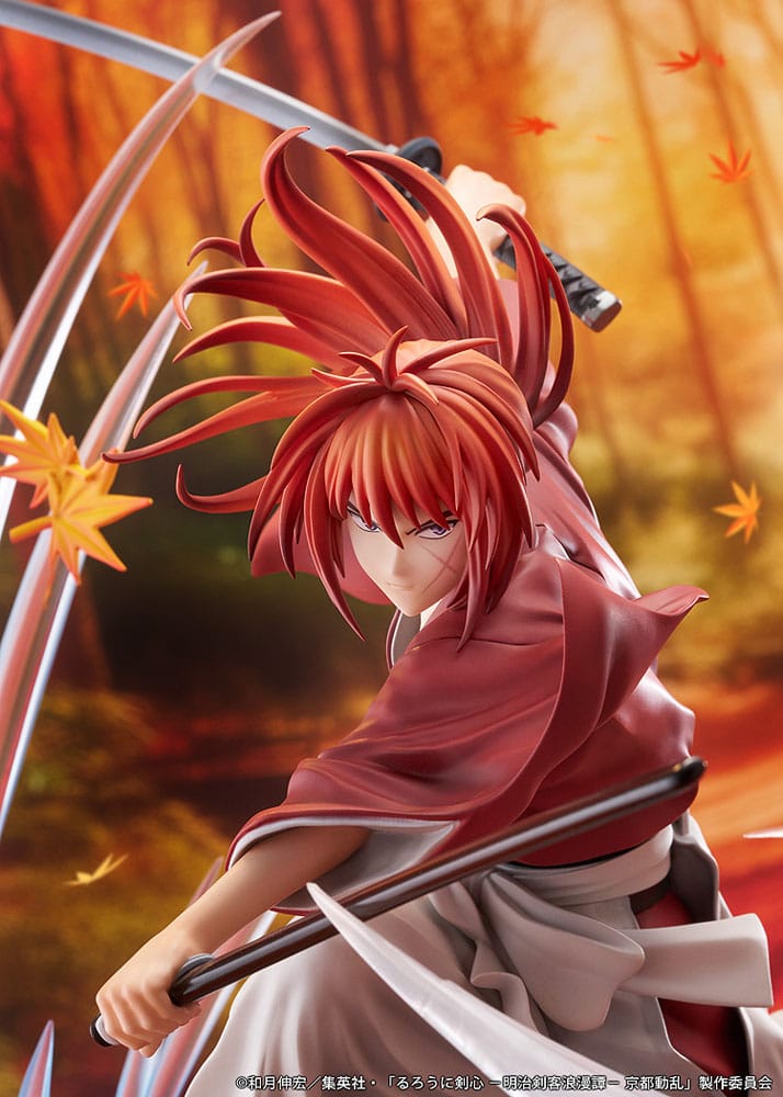 Rurouni Kenshin: Meiji Kenkaku Romantan Kyoto Douran PVC Statue 1/7 Kenshin Himura Souryusen Ver. 27 cm Image 10
