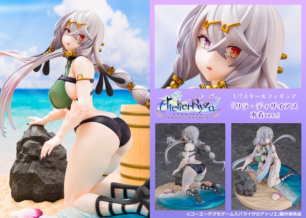 Atelier Ryza: Ever Darkness & the Secret Hideout PVC Statue 1/7 Lila Decyrus Swimsuit Ver. 17 cm Image 5