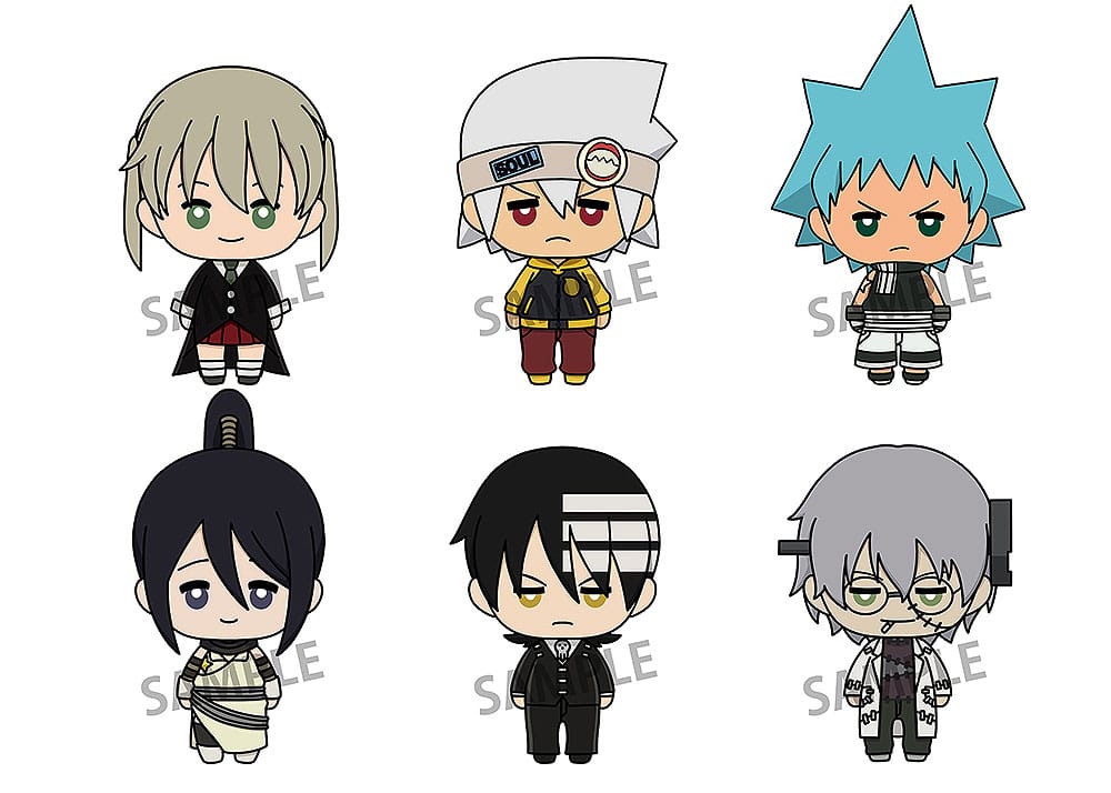 Soul Eater Nyokinto Mascot PVC Figuren 5 cm Sortiment (6) Image 1