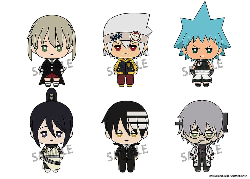 Soul Eater Nyokinto Mascot PVC Figuren 5 cm Sortiment (6) Image 2