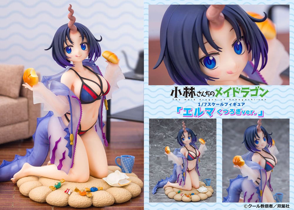 Miss Kobayashi´s Dragon Maid PVC Statue 1/7 Elma Dragon hoodie Ver. 20 cm Image 12