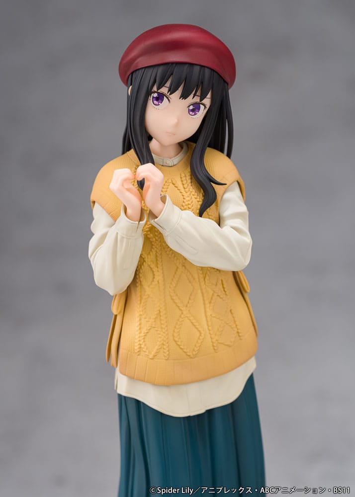 Lycoris Recoil PVC Statue 1/7 Takina Inoue Winter Ver. 23 cm Image 5