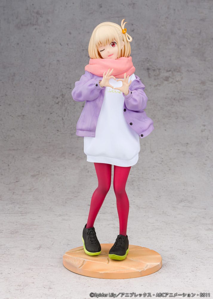 Lycoris Recoil PVC Statue 1/7 Chisato Nishikigi Winter Ver. 23 cm Image 2
