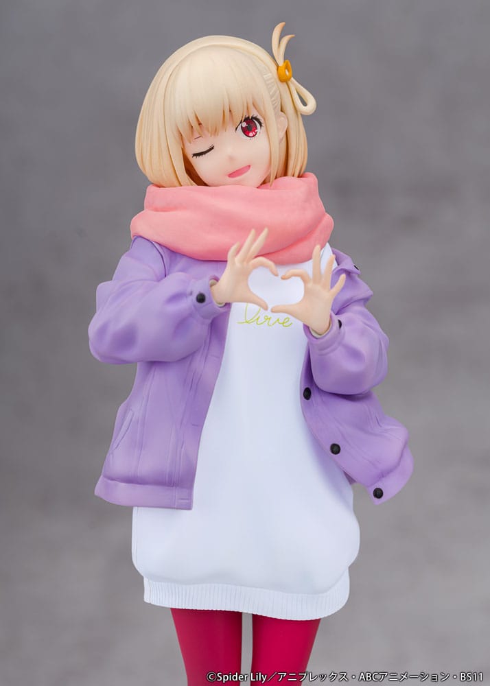 Lycoris Recoil PVC Statue 1/7 Chisato Nishikigi Winter Ver. 23 cm Image 5