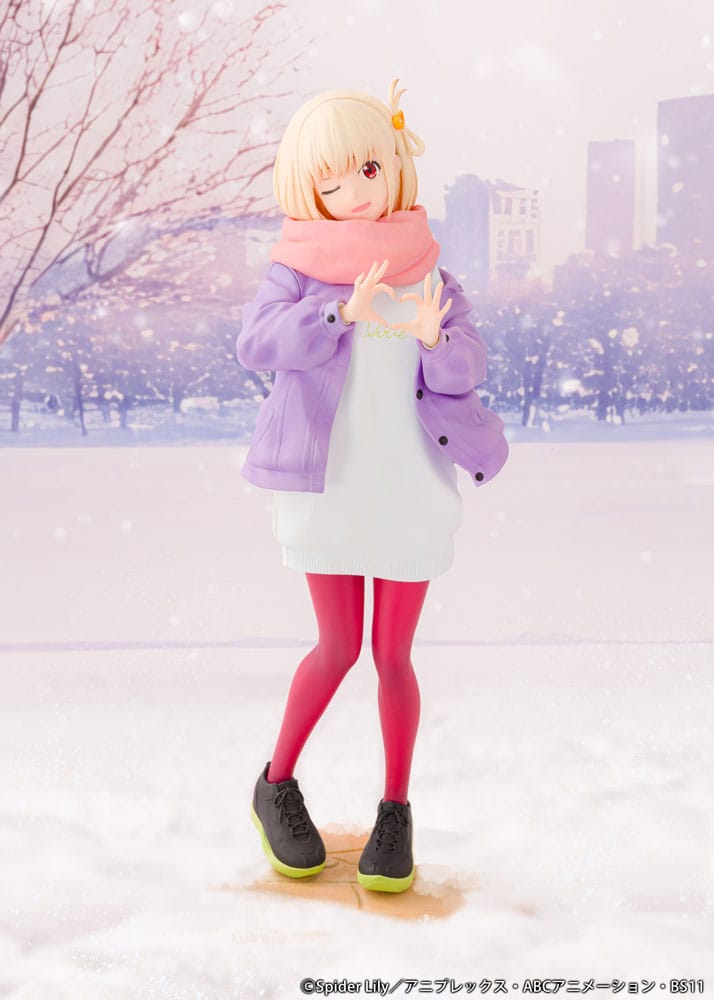 Lycoris Recoil PVC Statue 1/7 Chisato Nishikigi Winter Ver. 23 cm Image 6