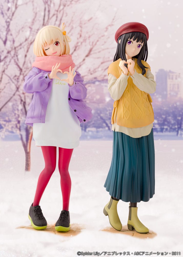 Lycoris Recoil PVC Statue 1/7 Chisato Nishikigi Winter Ver. 23 cm Image 12