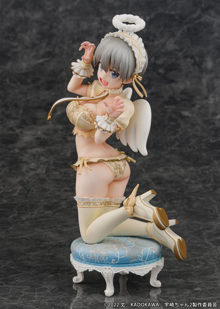 Uzaki-chan Wants to Hang Out! PVC Statue 1/7 Hana Uzaki Angel Ver. 19 cm Image 3