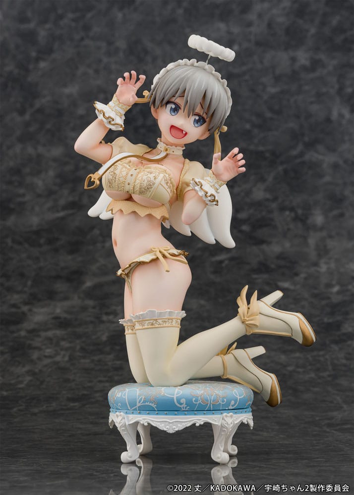 Uzaki-chan Wants to Hang Out! PVC Statue 1/7 Hana Uzaki Angel Ver. 19 cm Image 4