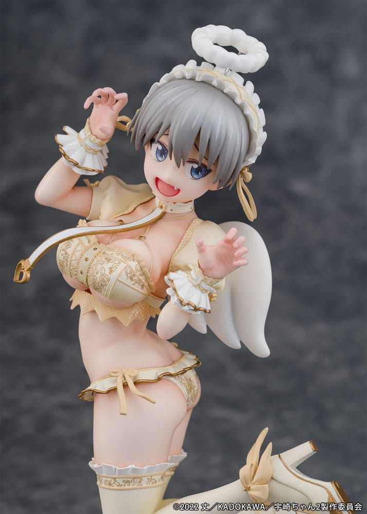 Uzaki-chan Wants to Hang Out! PVC Statue 1/7 Hana Uzaki Angel Ver. 19 cm Image 5