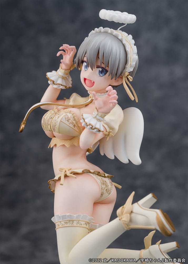 Uzaki-chan Wants to Hang Out! PVC Statue 1/7 Hana Uzaki Angel Ver. 19 cm Image 6