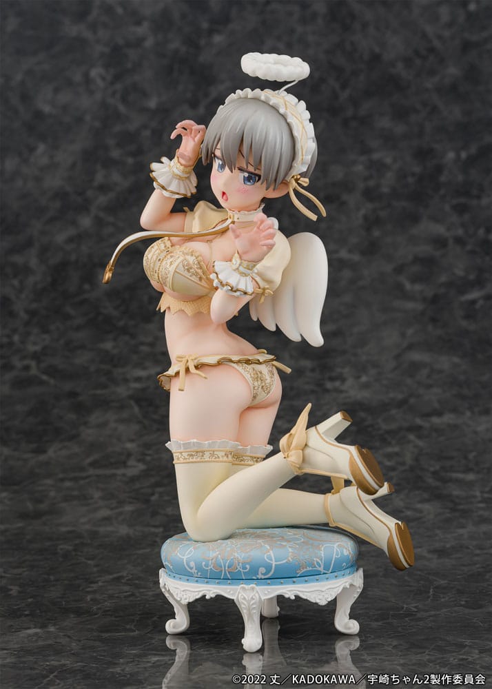 Uzaki-chan Wants to Hang Out! PVC Statue 1/7 Hana Uzaki Angel Ver. 19 cm Image 7