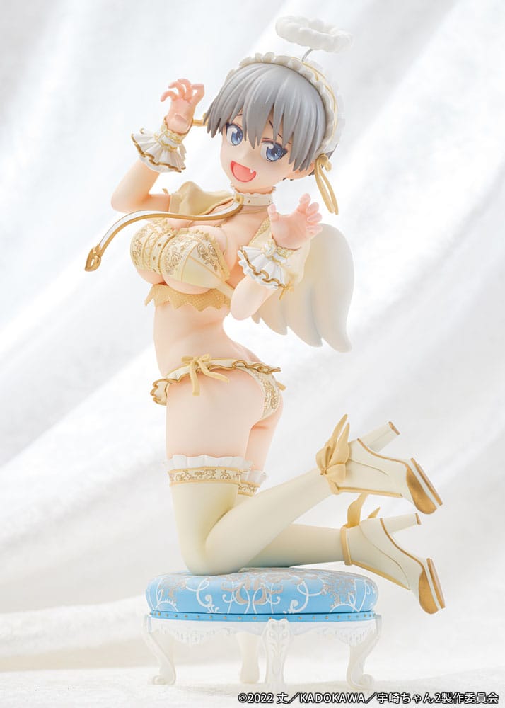 Uzaki-chan Wants to Hang Out! PVC Statue 1/7 Hana Uzaki Angel Ver. 19 cm Image 10