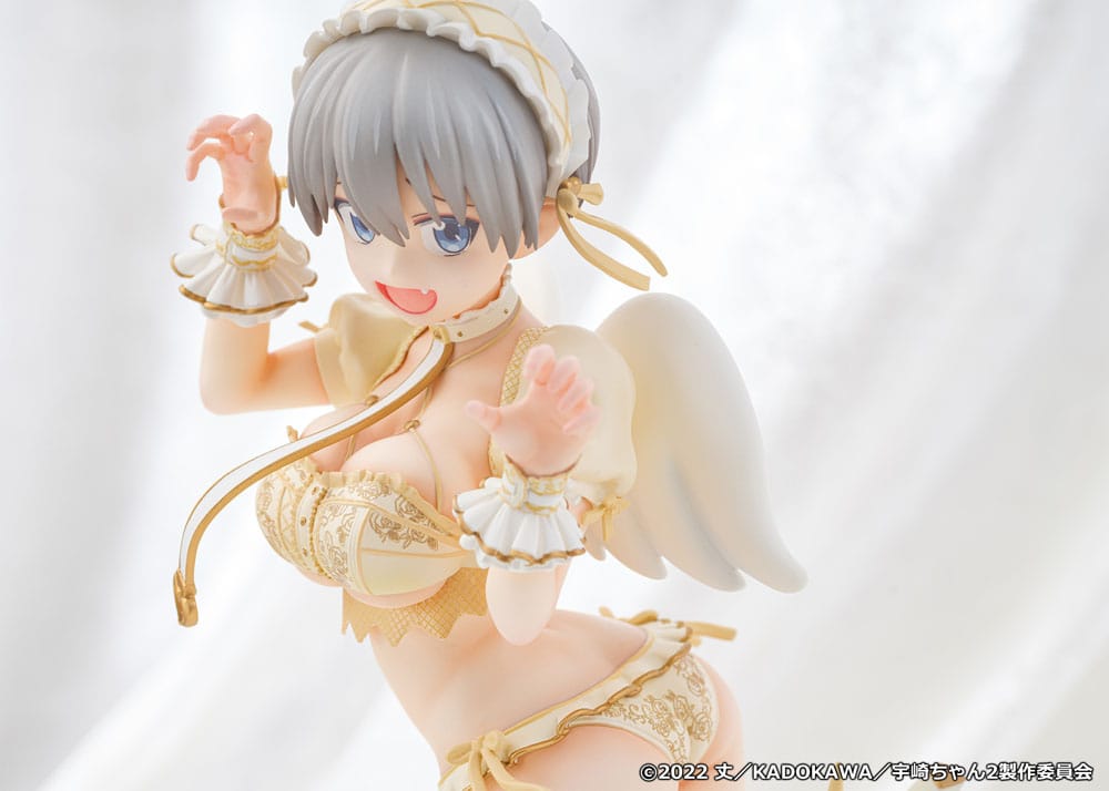 Uzaki-chan Wants to Hang Out! PVC Statue 1/7 Hana Uzaki Angel Ver. 19 cm Image 11
