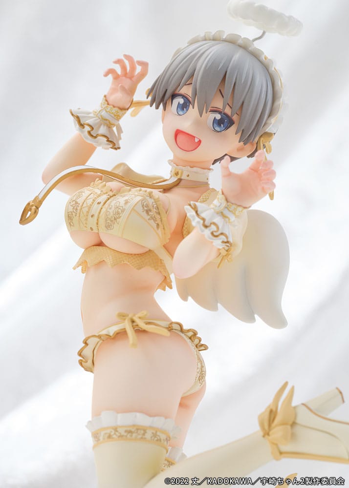 Uzaki-chan Wants to Hang Out! PVC Statue 1/7 Hana Uzaki Angel Ver. 19 cm Image 12