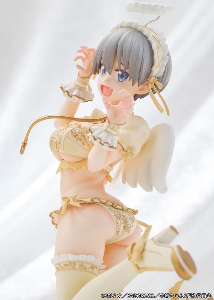 Uzaki-chan Wants to Hang Out! PVC Statue 1/7 Hana Uzaki Angel Ver. 19 cm Image 13